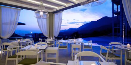 Restaurang på Salvator Hotel Villas & Spa i Parga, Grekland.