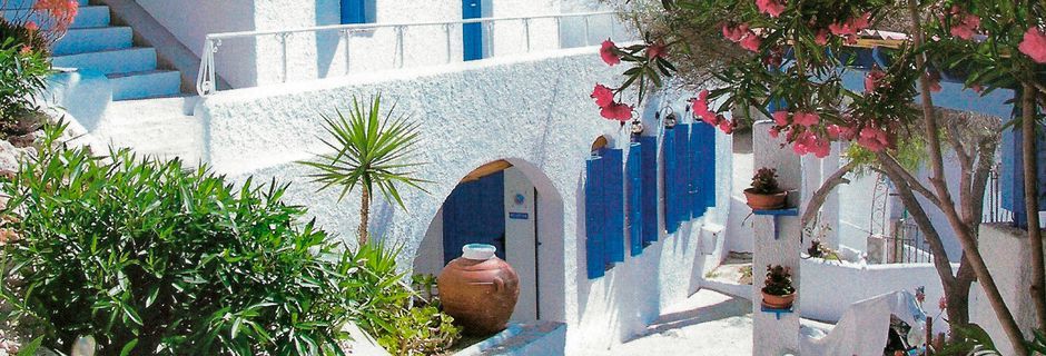 Hotell Aegean Homes i  Myrties & Massouri på Kalymnos.
