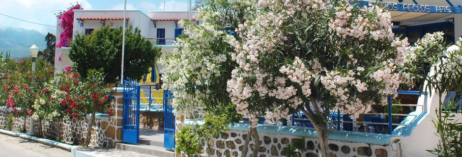 Hotell Aeolos i Karpathos stad.