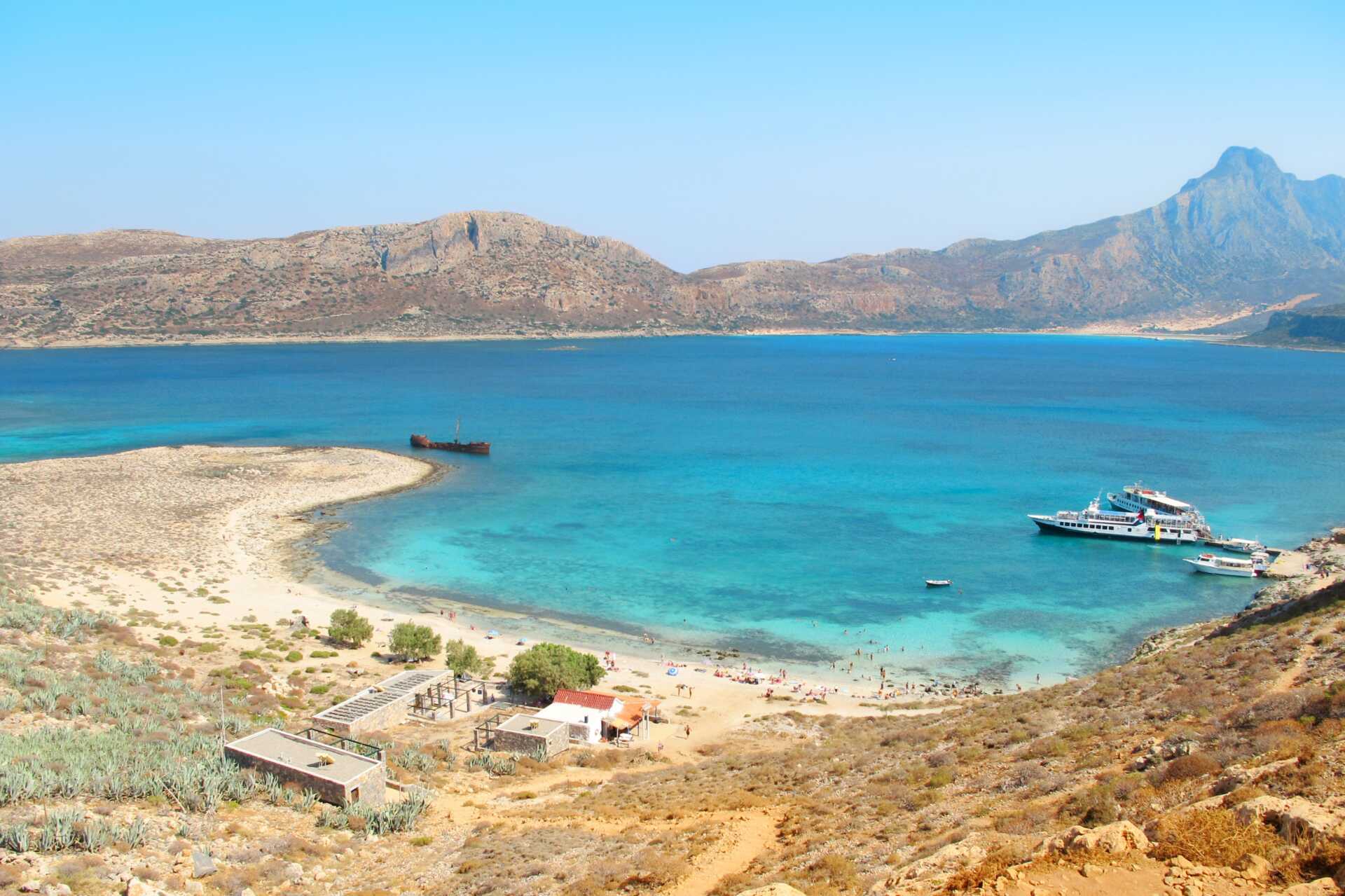 Utflykt till Gramvousa på Kreta.