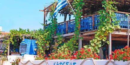 Restaurang Kafesas i Agios Georgios på Korfu.