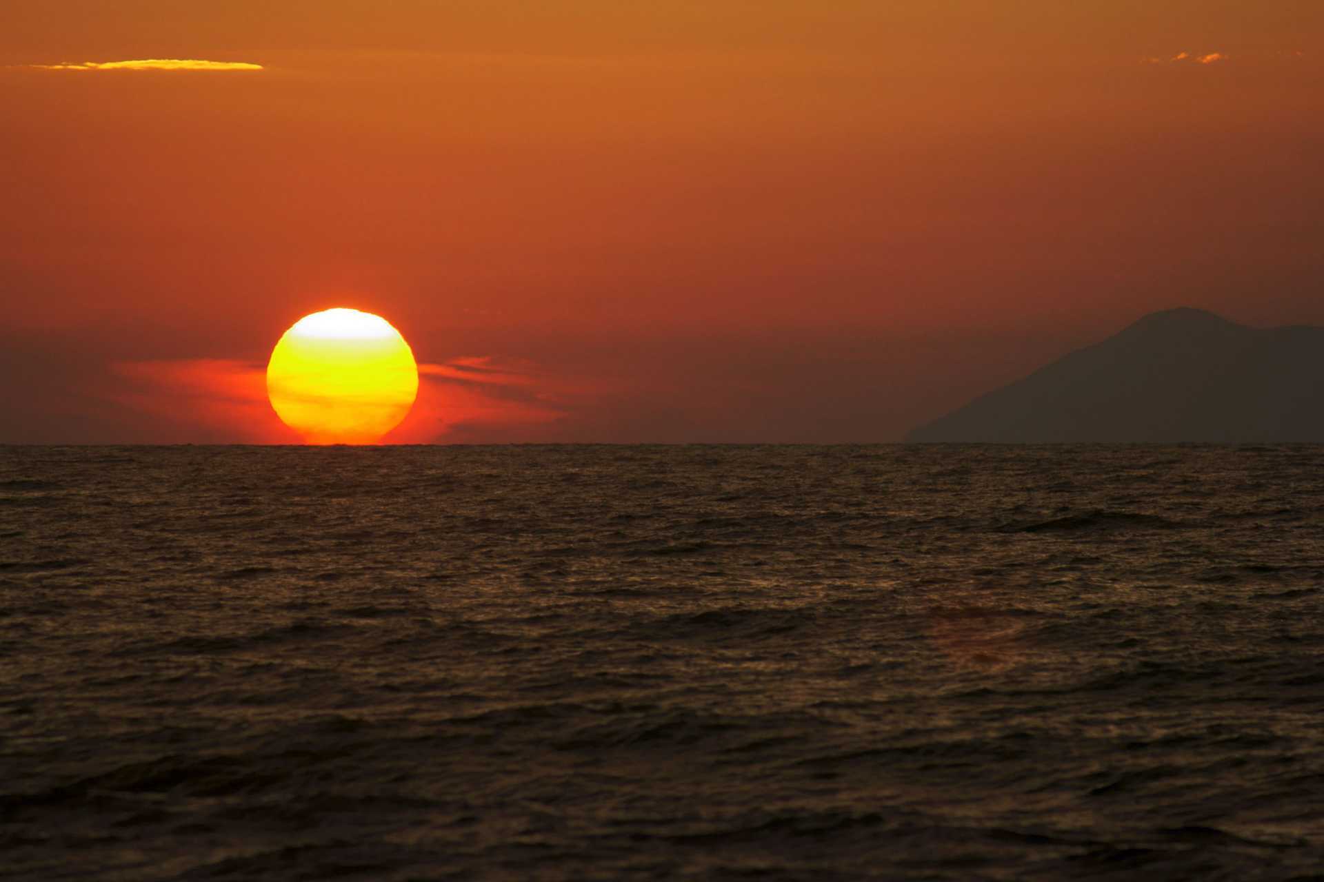 Agios Gordis på Korfu, Grekland.