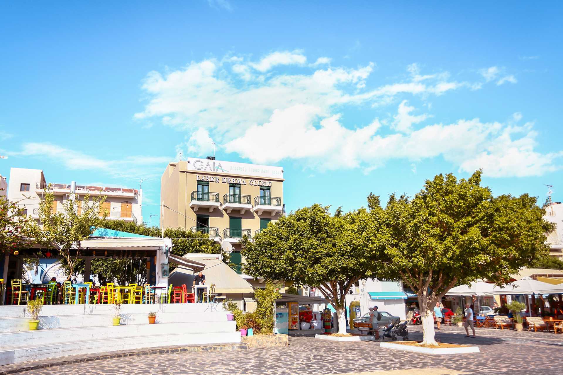 Agios Nikolaos på Kreta.