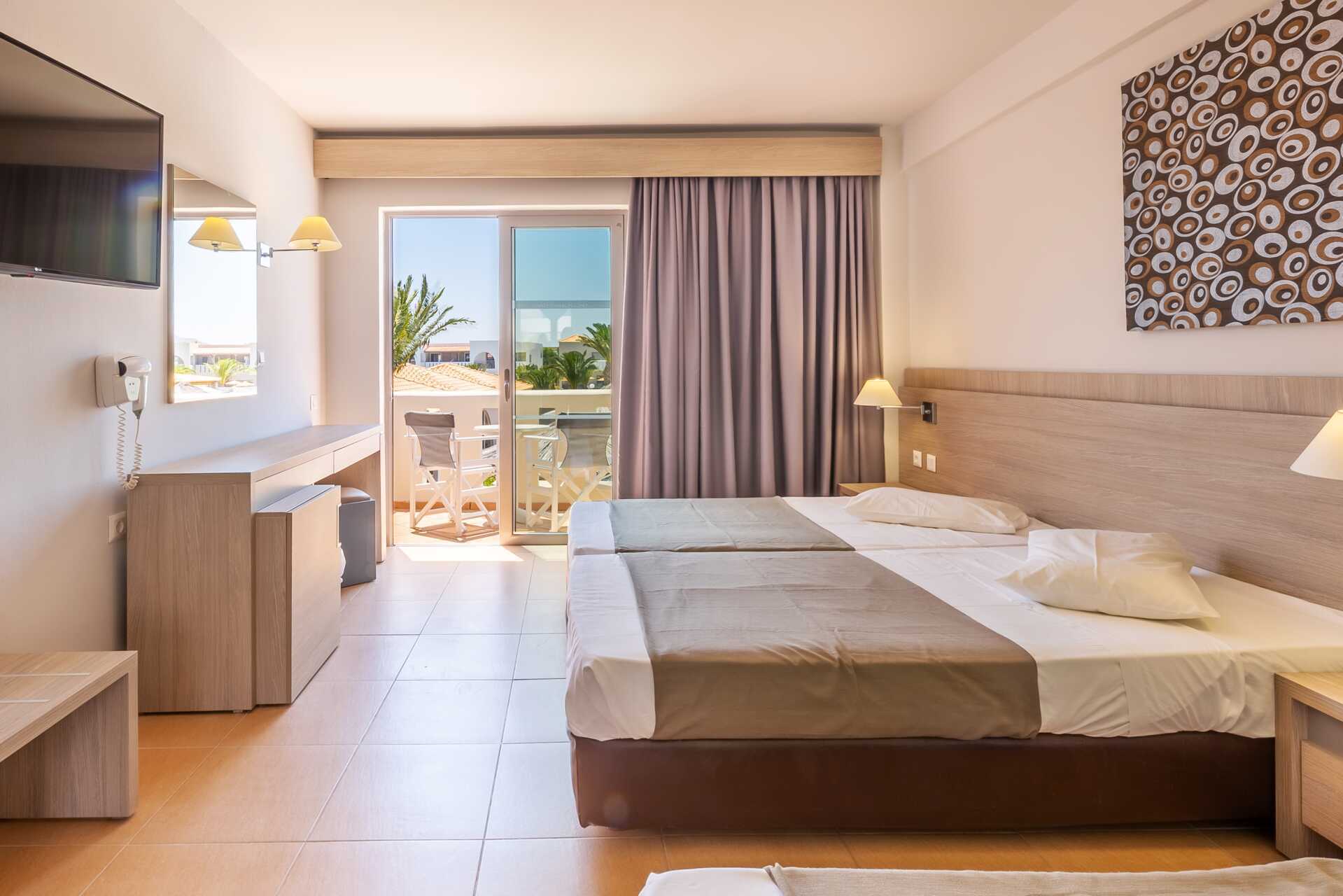 Superiorrum på hotell Akti Beach Club på Kos, Grekland.