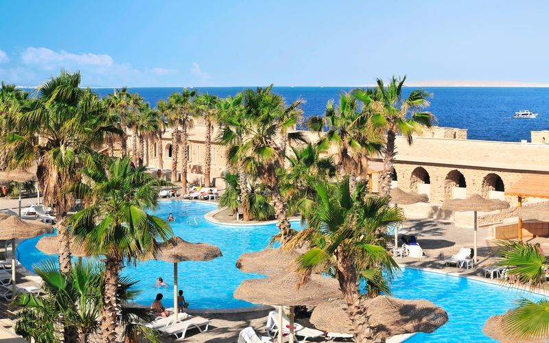 Hotell Albatros Citadel Resort i Sahl Hasheesh, Egypten.
