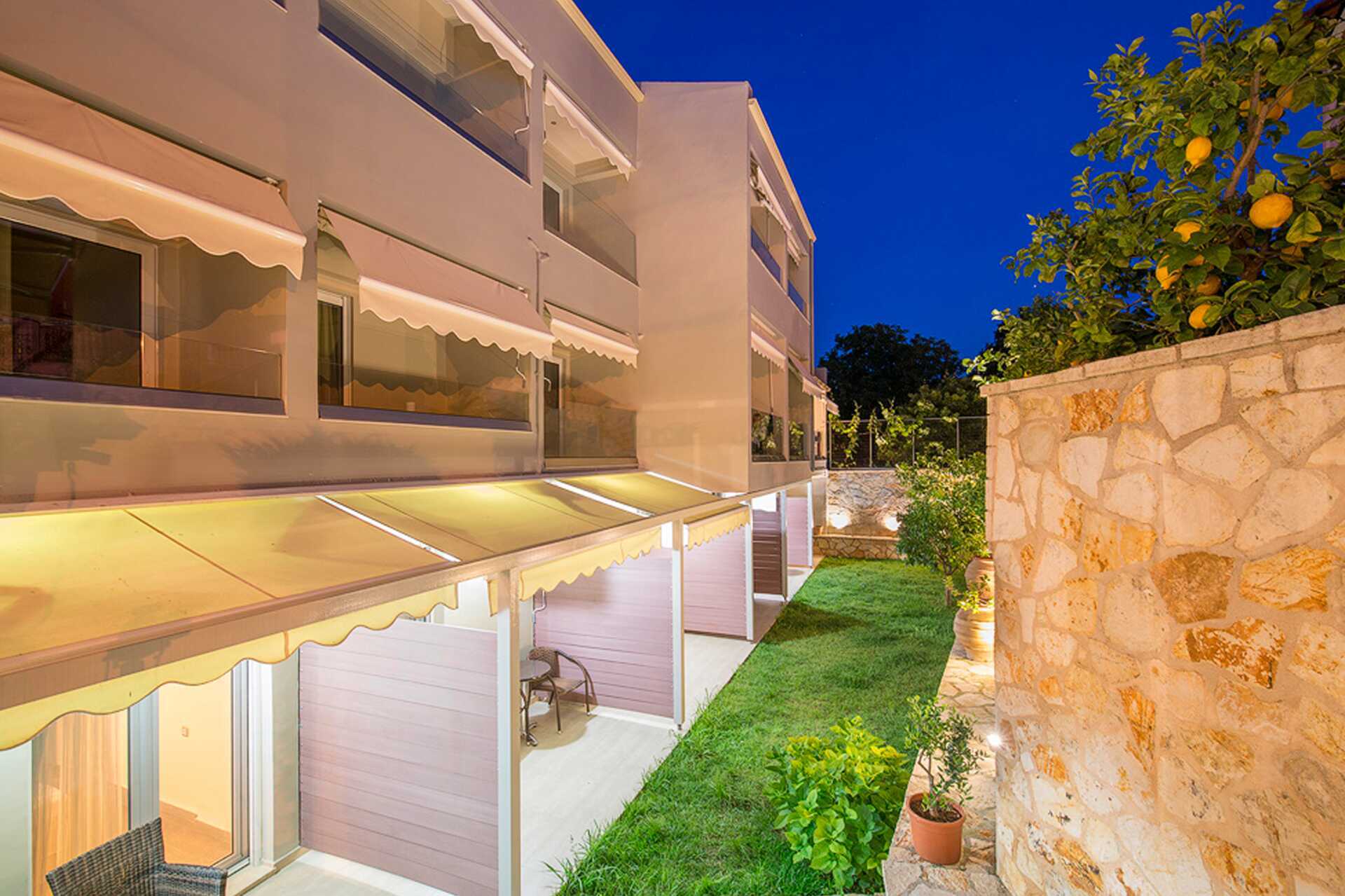 Hotell Albatros i Sivota, Grekland.