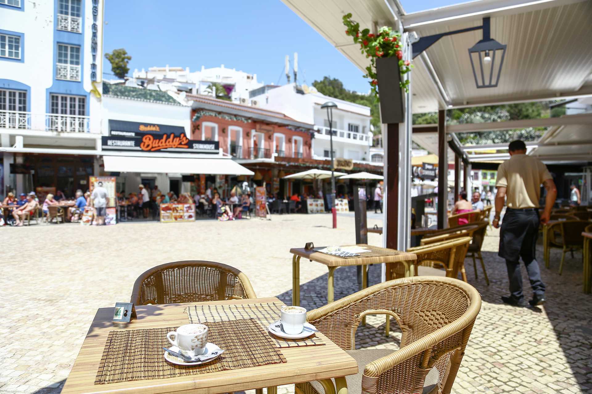 Gamla stan i Albufeira, Algarve.