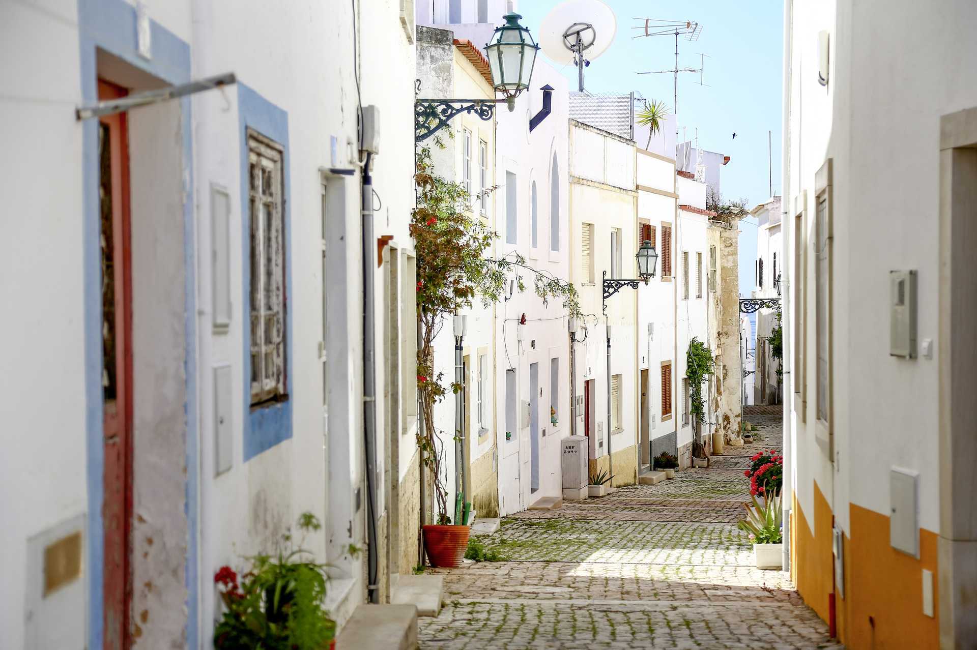 Gamla stan i Albufeira, Algarve.