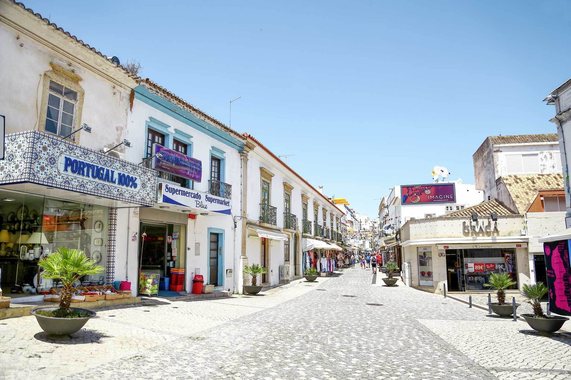 Gamla stan i Albufeira, Algarve.