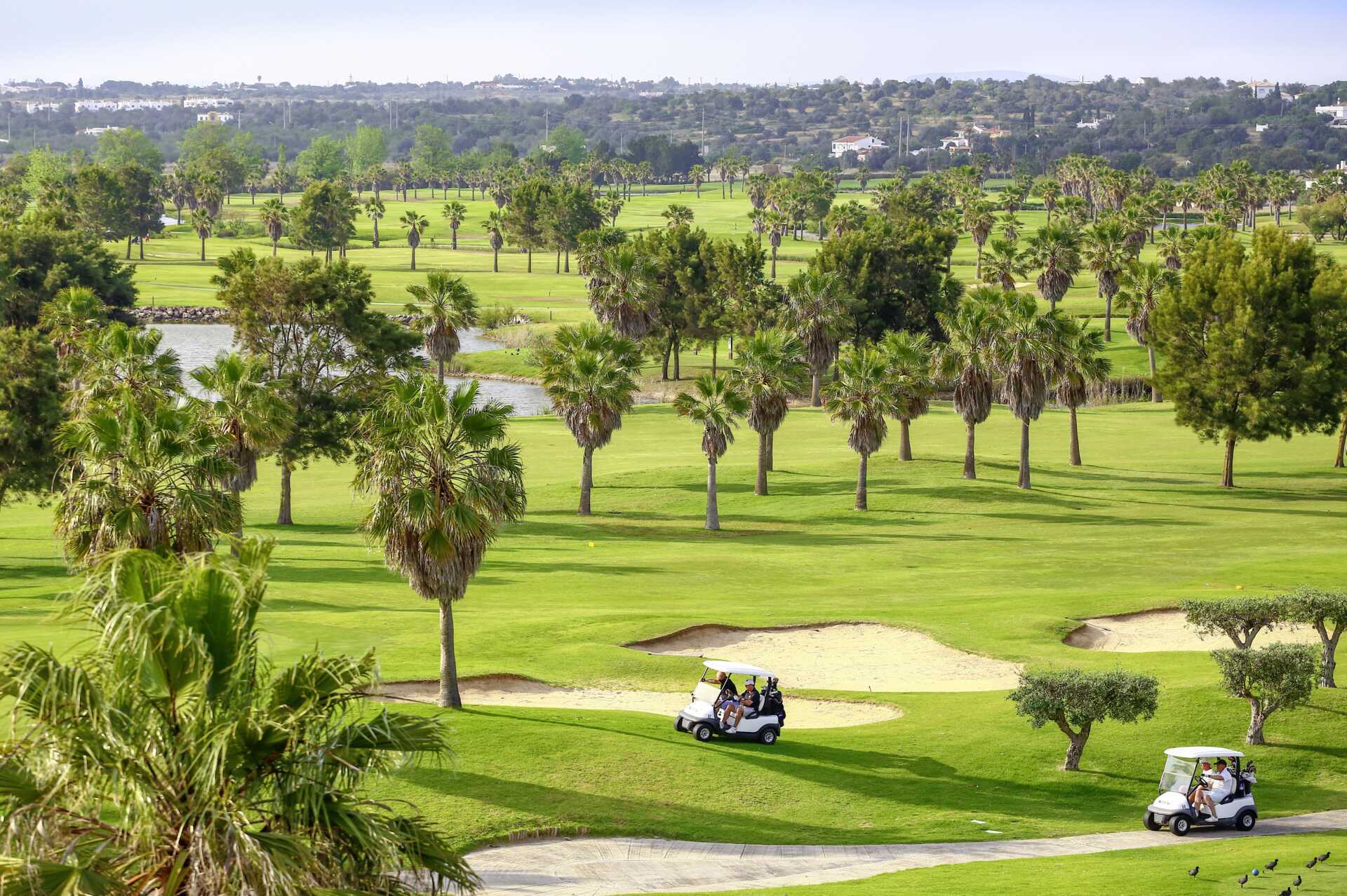 En av de fina golfbanorna på Algarvekusten, Portugal.