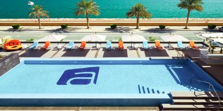 Splash, poolområdet på hotell Aloft Palm Jumeirah, Dubai.