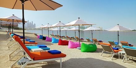 No Shu Beach på hotell Aloft Palm Jumeirah, Dubai.