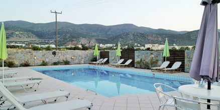 Poolen på hotell Altis, Kreta.