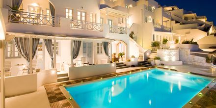 Hotell Andromeda Villas i Caldera på Santorini, Grekland.
