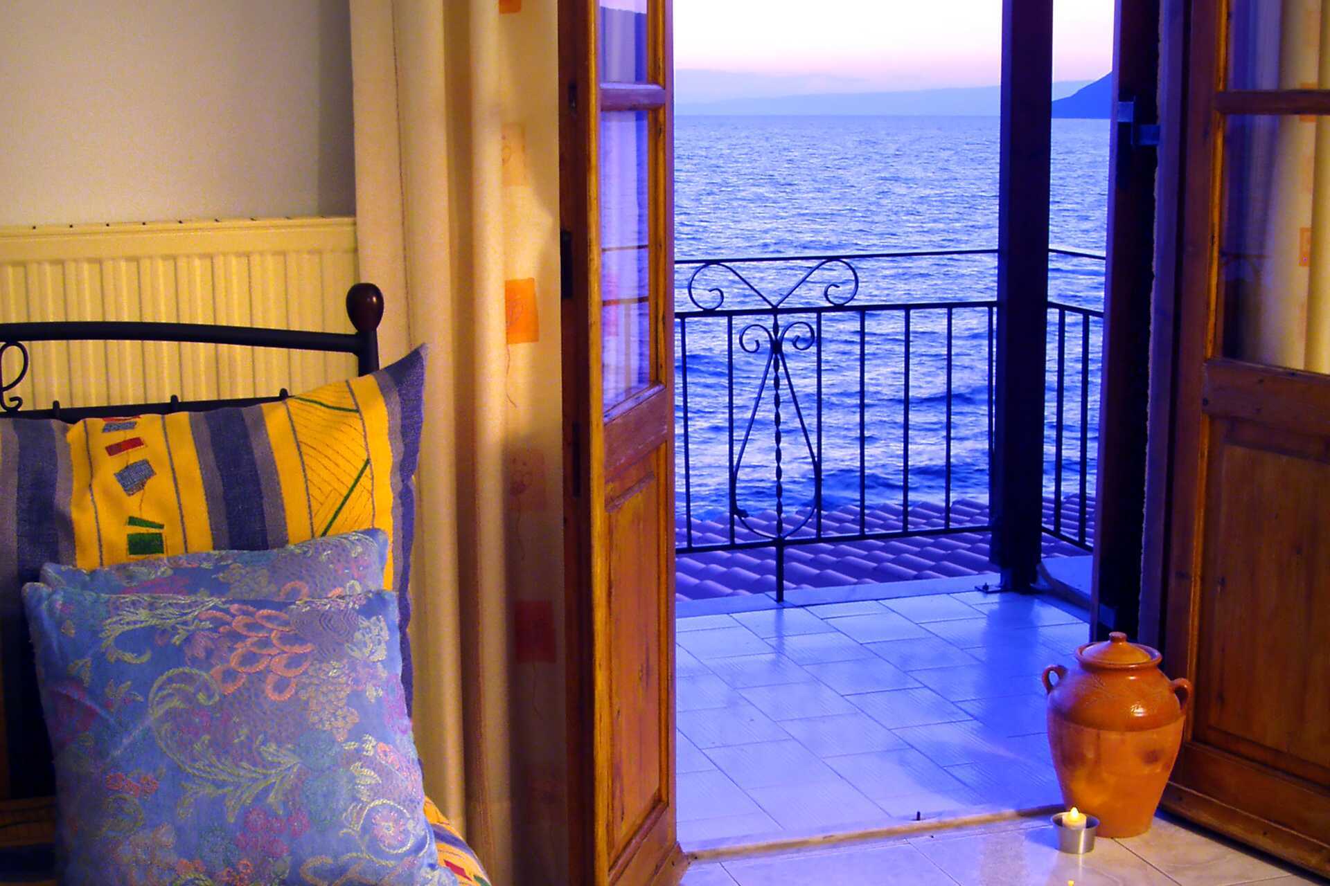 Lägenhet på hotell Anniska i Kardamili, Grekland.