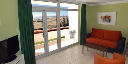 Tvårumslägenhet på hotell Arco Iris i Playa del Inglés på Gran Canaria.