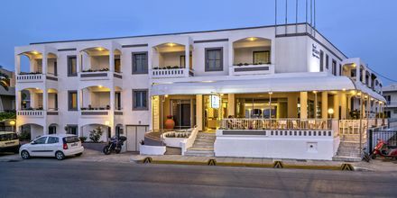 Hotell Ariadne på Rethymnon kust på Kreta, Grekland.