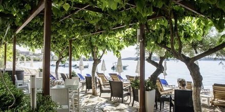 Baren på hotell Armeno Beach på Lefkas, Grekland.