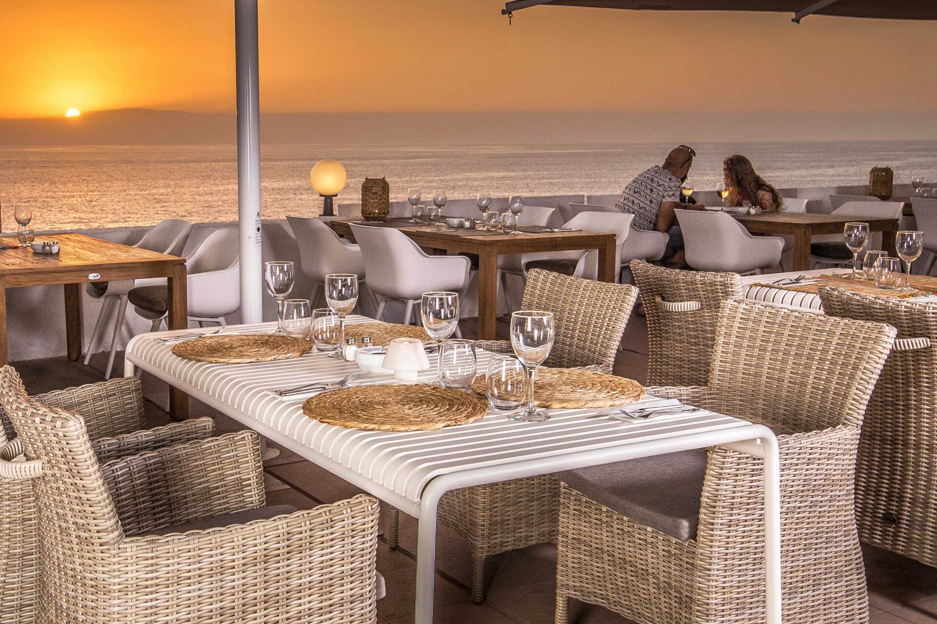 Restaurang på hotell Atlantic Holiday, Teneriffa.