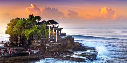 Templet Tanah Lot på Bali.