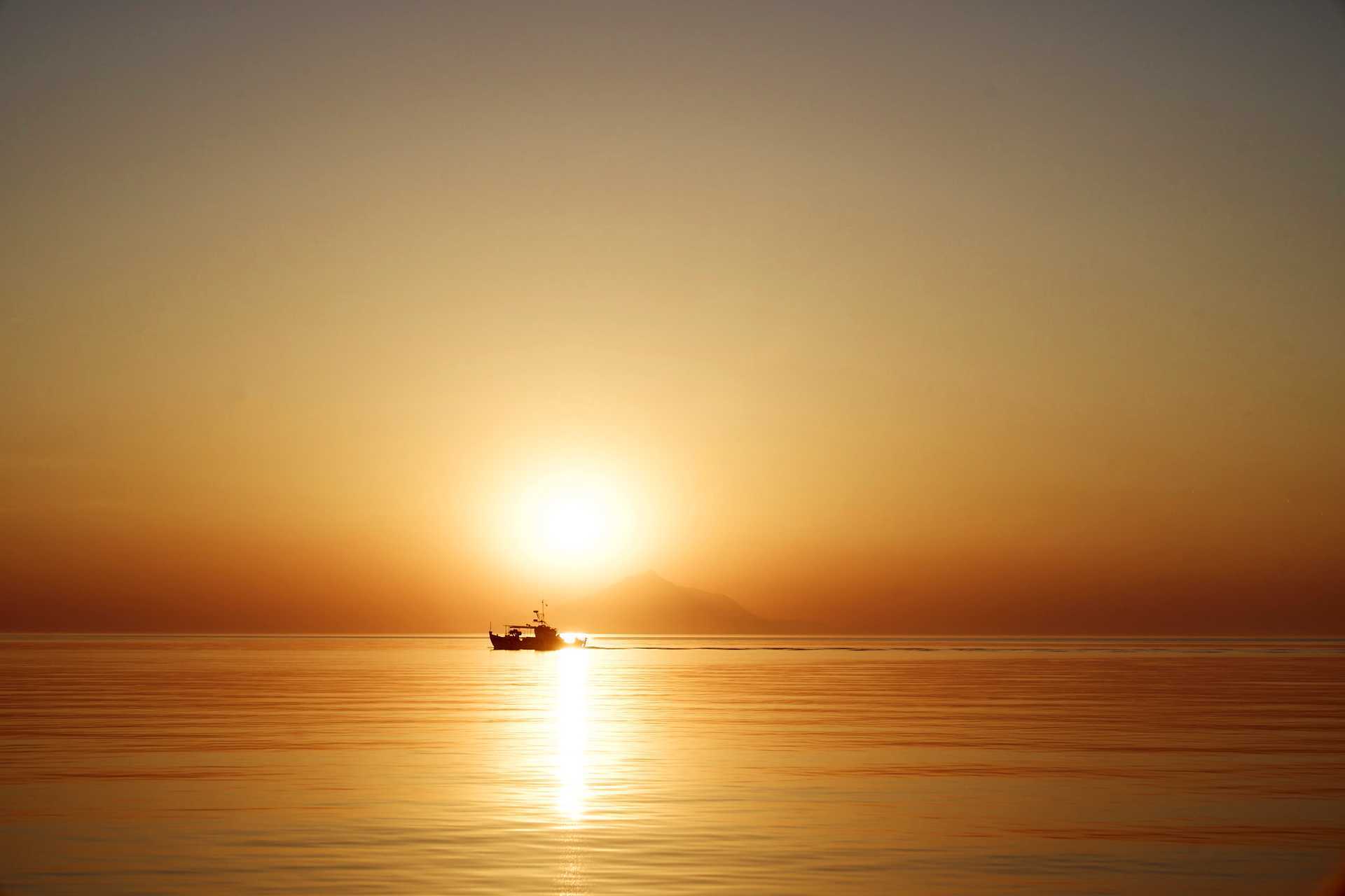 Magiska solnedgångar från Limnos