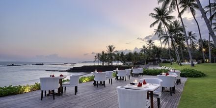 Restaurang på Candi Beach Resort & Spa, Bali.
