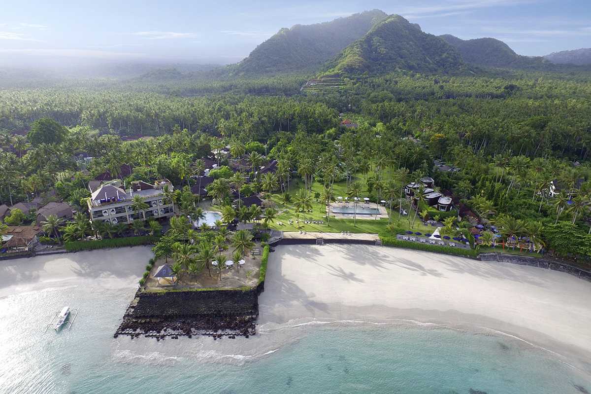 Candi Beach Resort & Spa i Candi Dasa, Bali.