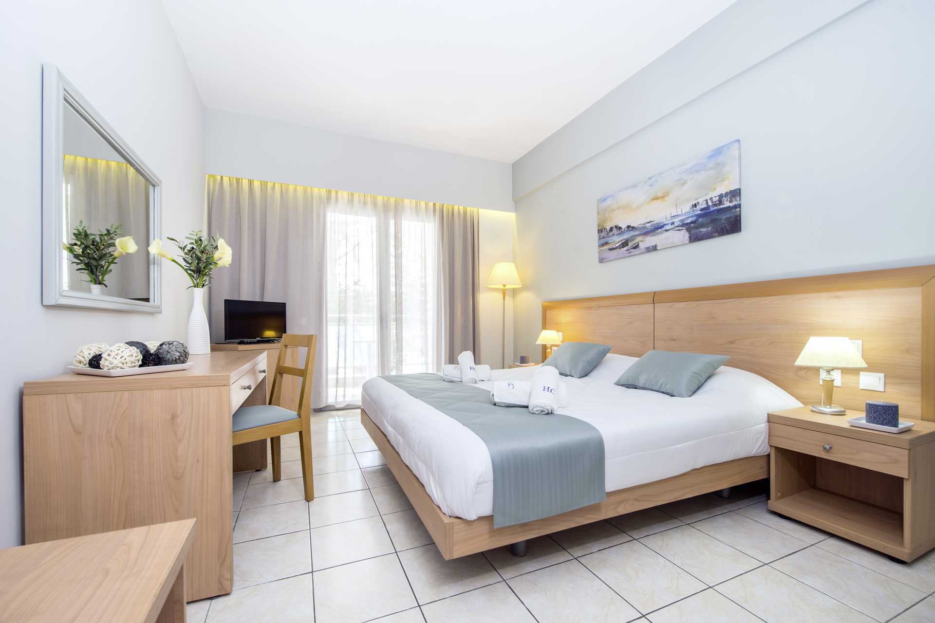 Dubbelrum på hotell Contessa på Zakynthos.