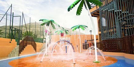Vattenpark för barn på hotell Los Alisios på Los Cristianos, Teneriffa.