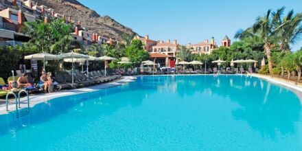 Poolområde på hotell Cordial Mogan Valle, Puerto Mogán, Gran Canaria.