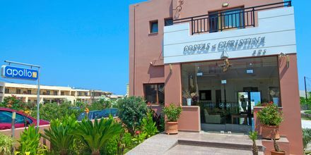 Hotell Costas & Christina i Platanias på Kreta, Grekland.