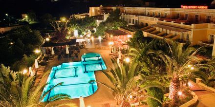 Hotell Chrithonis Paradise på Leros, Grekland.