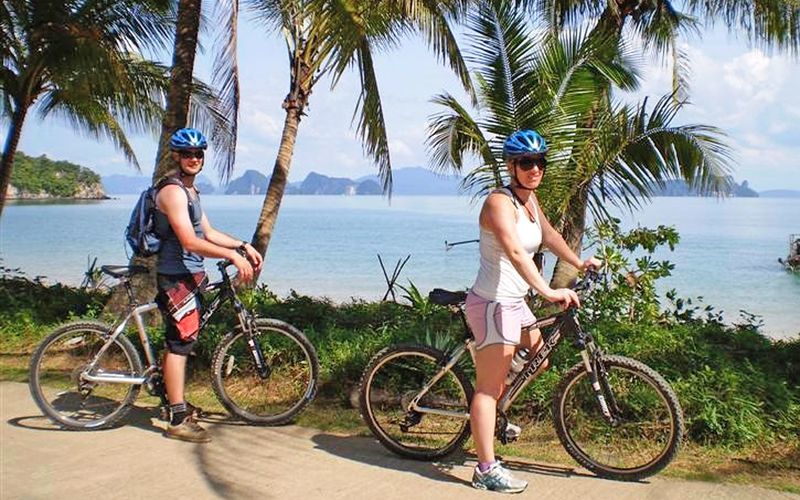 Cykelutflykt på Koh Yao Noi