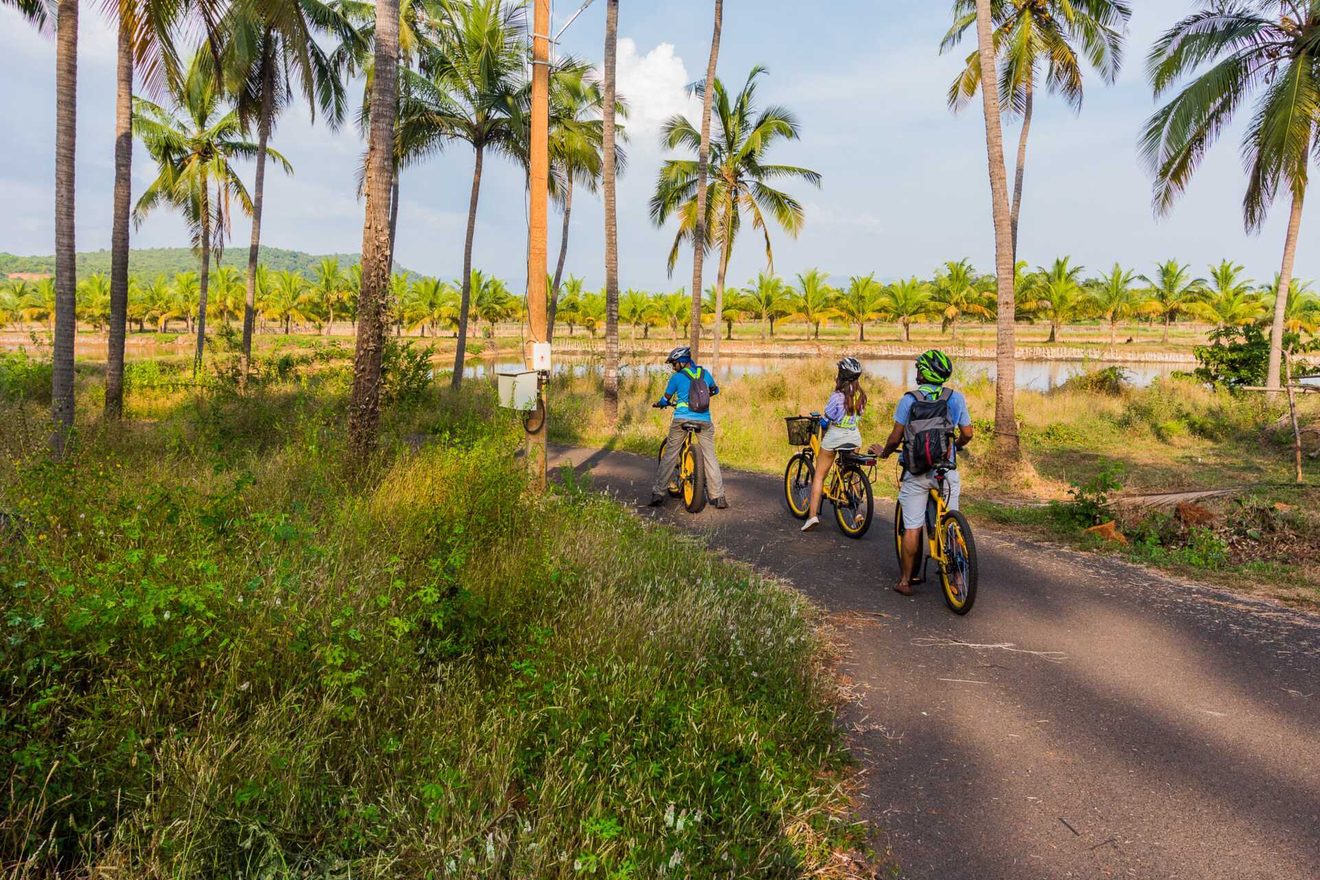 Cykling på Divar Island