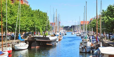 Kanalen i Christianshavn, Köpenhamn.