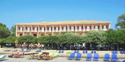 Hotell Dassia Beach på Korfu, Grekland.