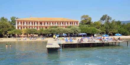 Hotell Dassia Beach på Korfu, Grekland.