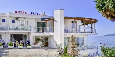 Hotell Delfini i Saranda, Albanien.