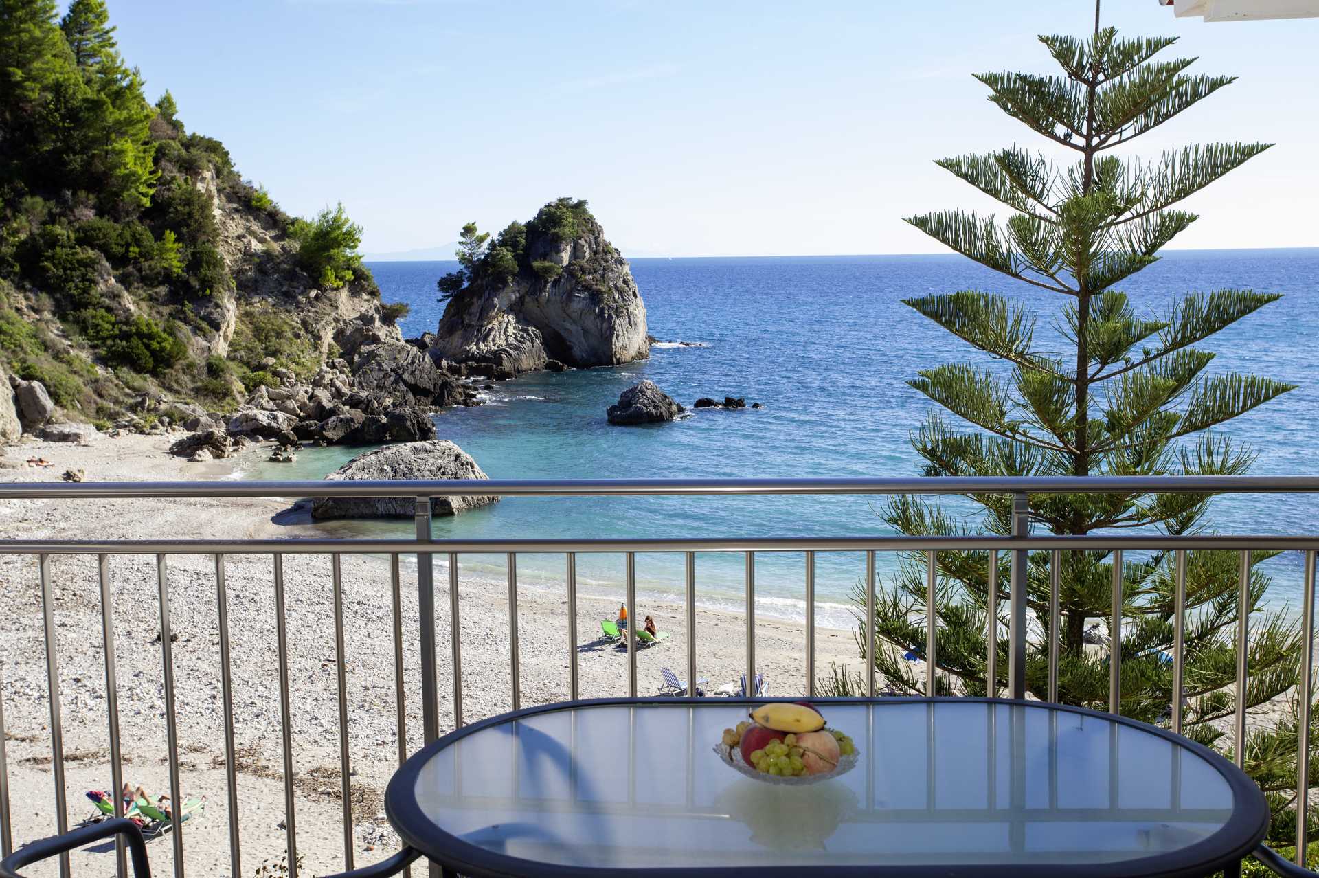 Deluxerum på Hotell Angela i Parga, Grekland.