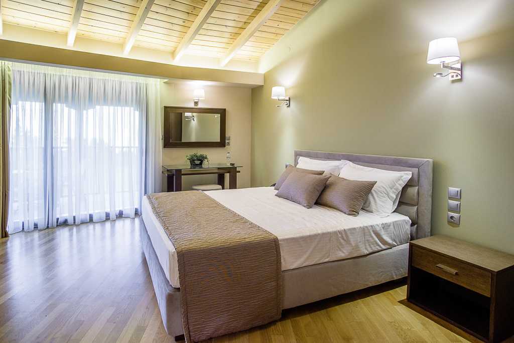 Deluxerum på hotell Nepheli, i Kanali, Grekland.