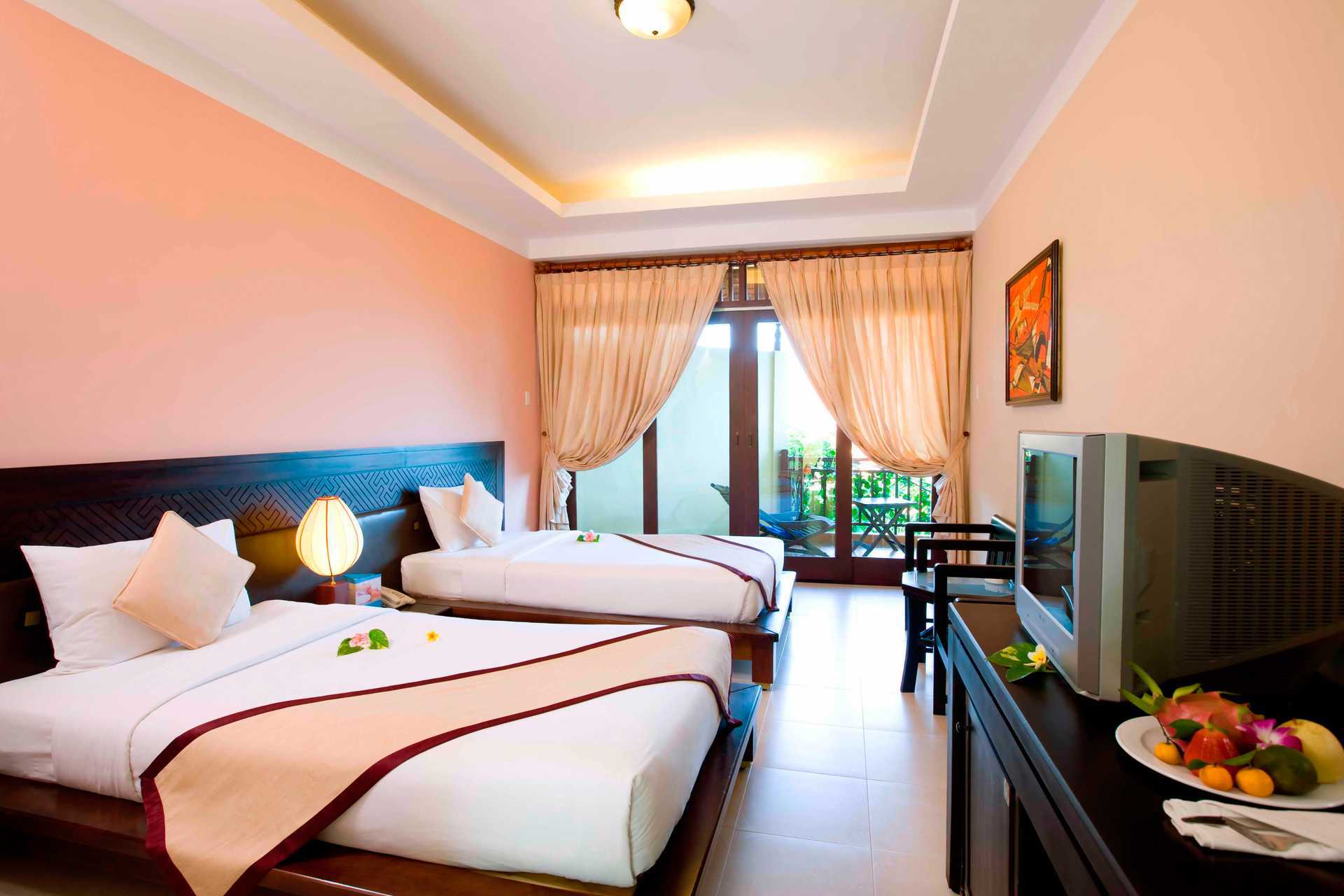 Deluxerum på hotell Romana Resort i Phan Thiet, Vietnam.