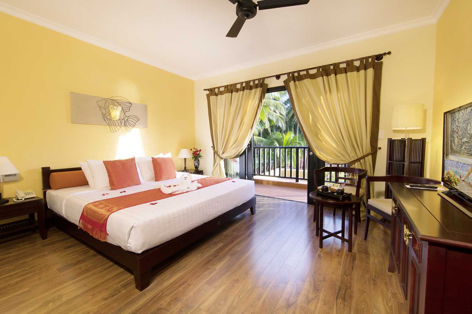 Deluxerum på hotell Seahorse Resort & Spa i Phan Thiet, Vietnam.