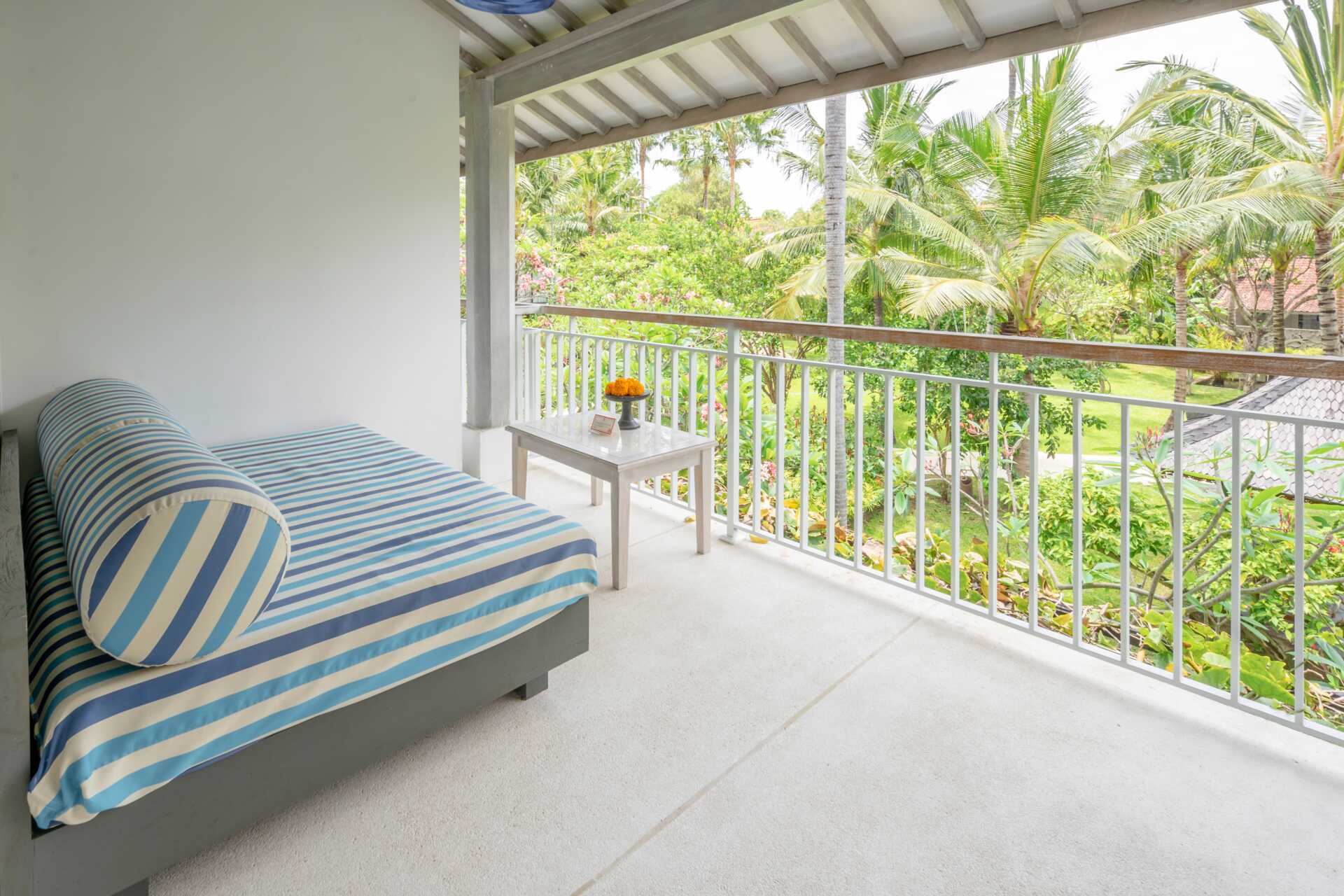 Deluxerum på hotell Segara Village, Bali, Indonesien.