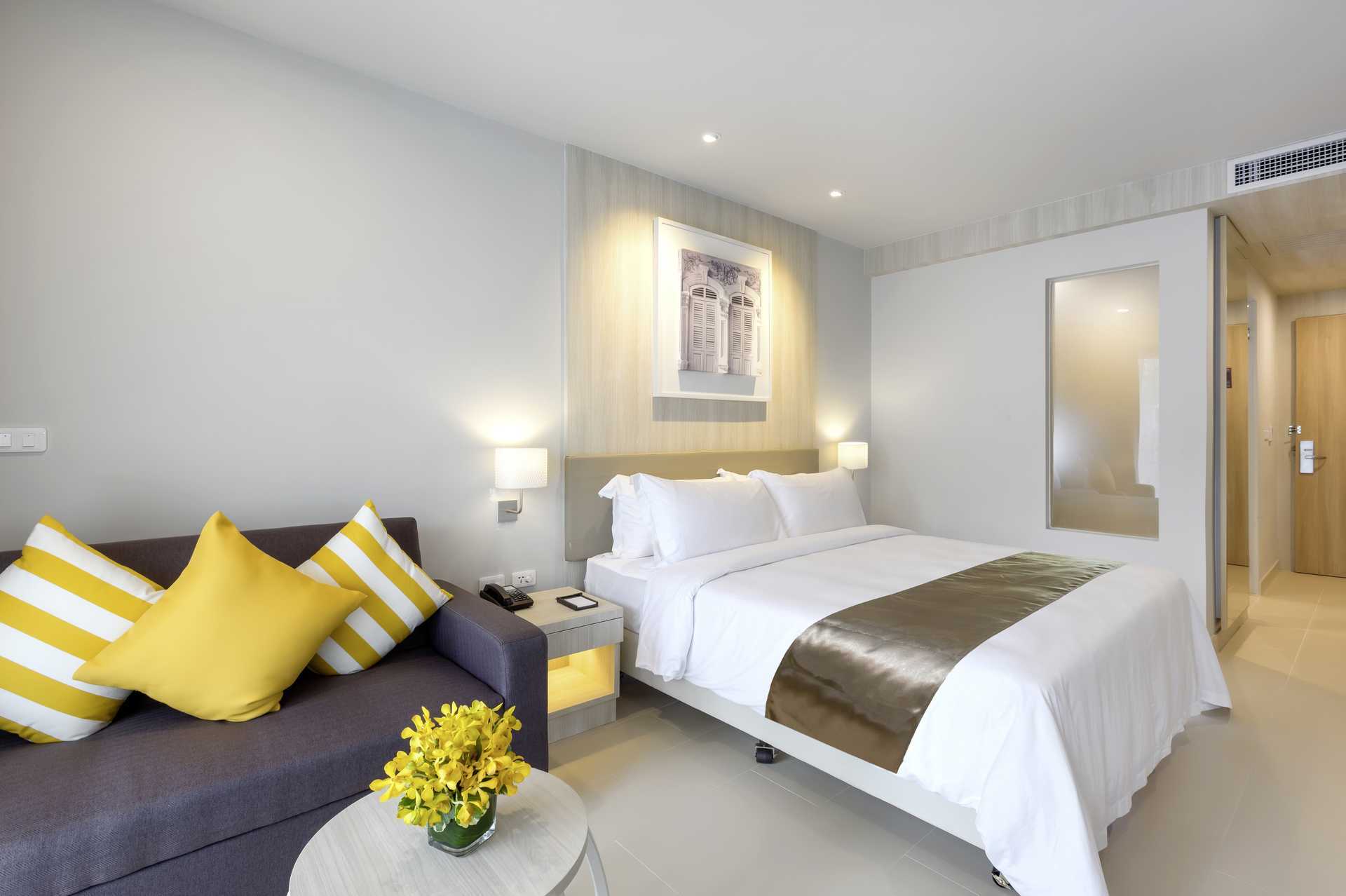 Deluxerum på hotell X10 Khao Lak, Thailand.