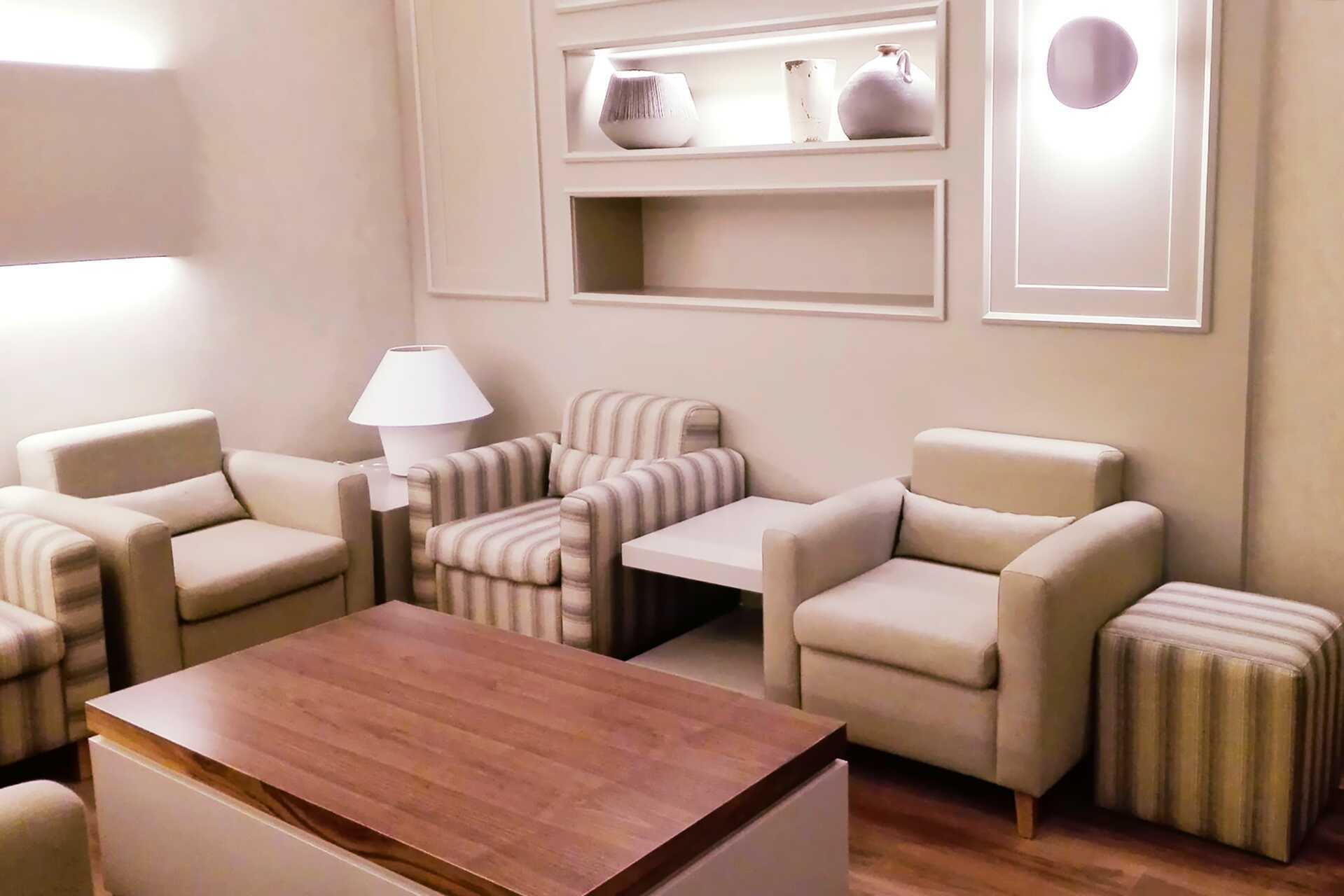 Lobby på hotell Do Centro i Funchal, Madeira.