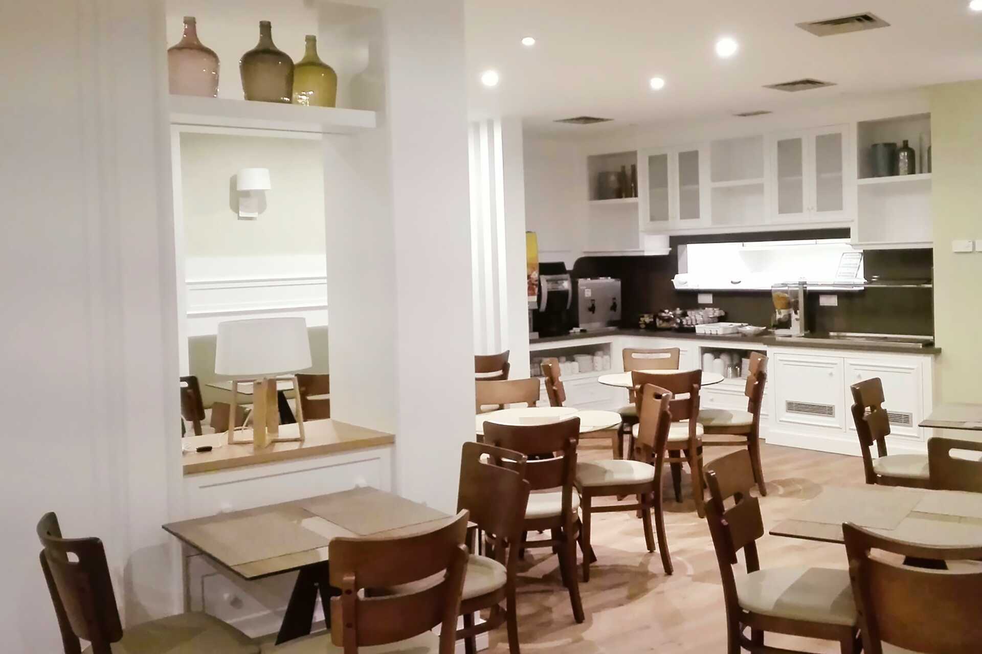 Frukostmatsal på hotell Do Centro i Funchal, Madeira.