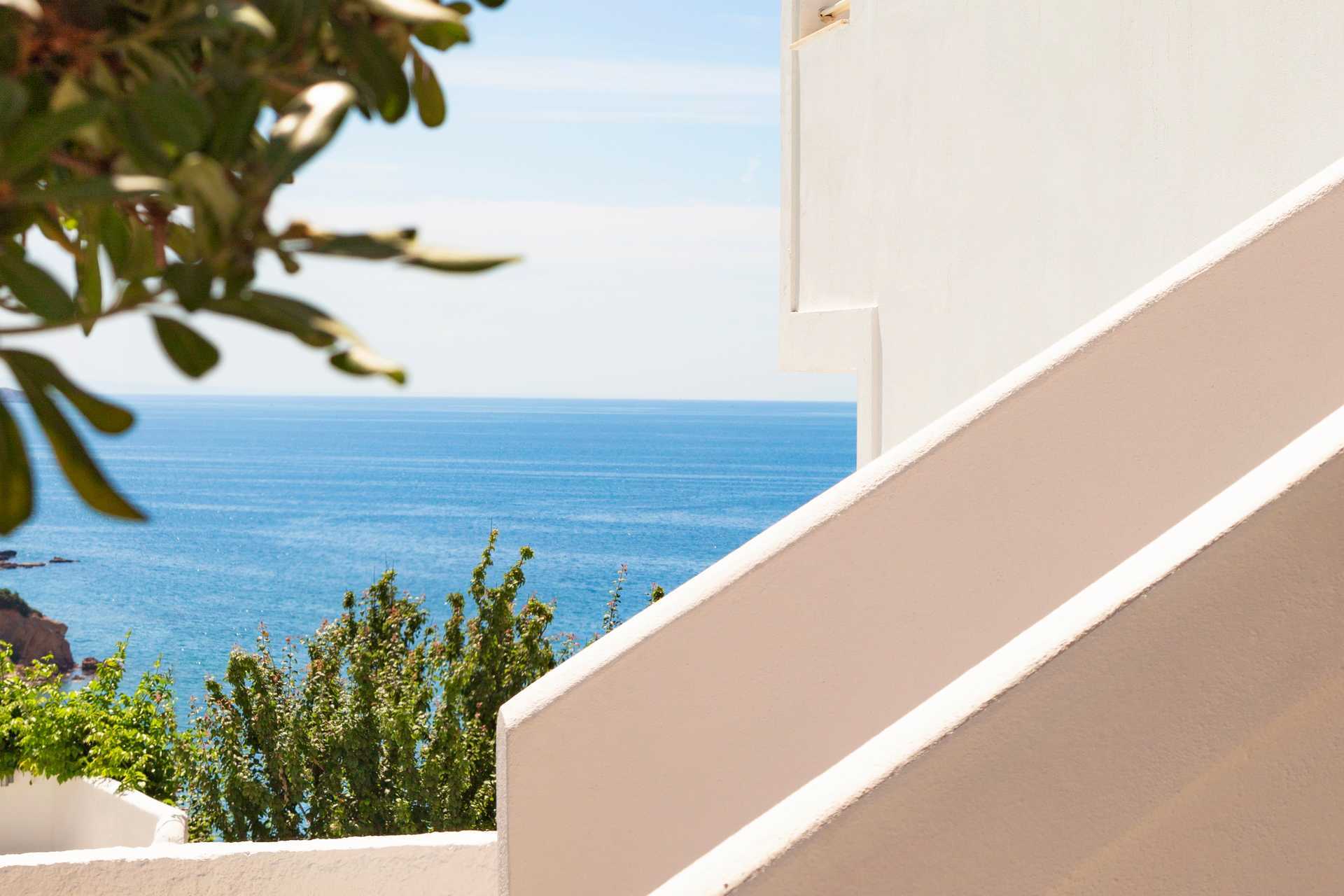 Hotell Lithos i Pythagorion på Samos, Grekland.