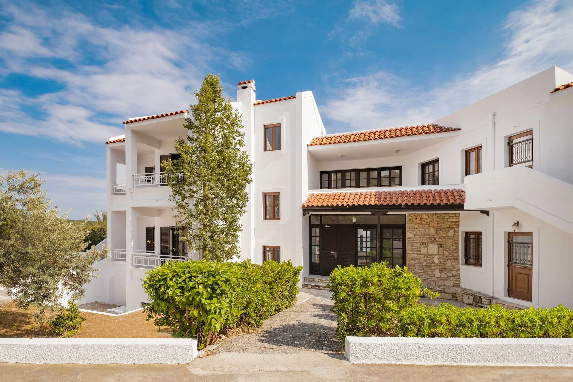 Hotell Lithos i Pythagorion på Samos, Grekland.
