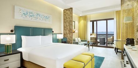 Clubrum på hotell Doubletree by Hilton Marjan Island i Ras al Khaimah.