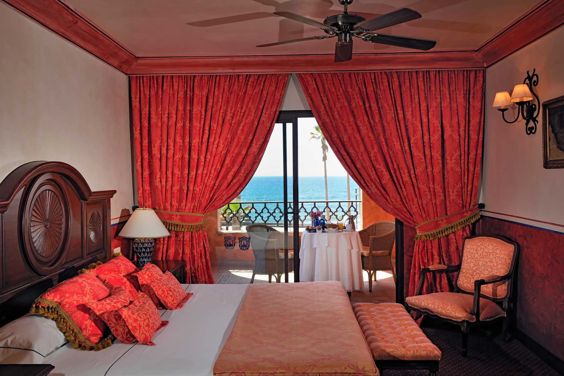 Dubbelrum med havsutsikt.